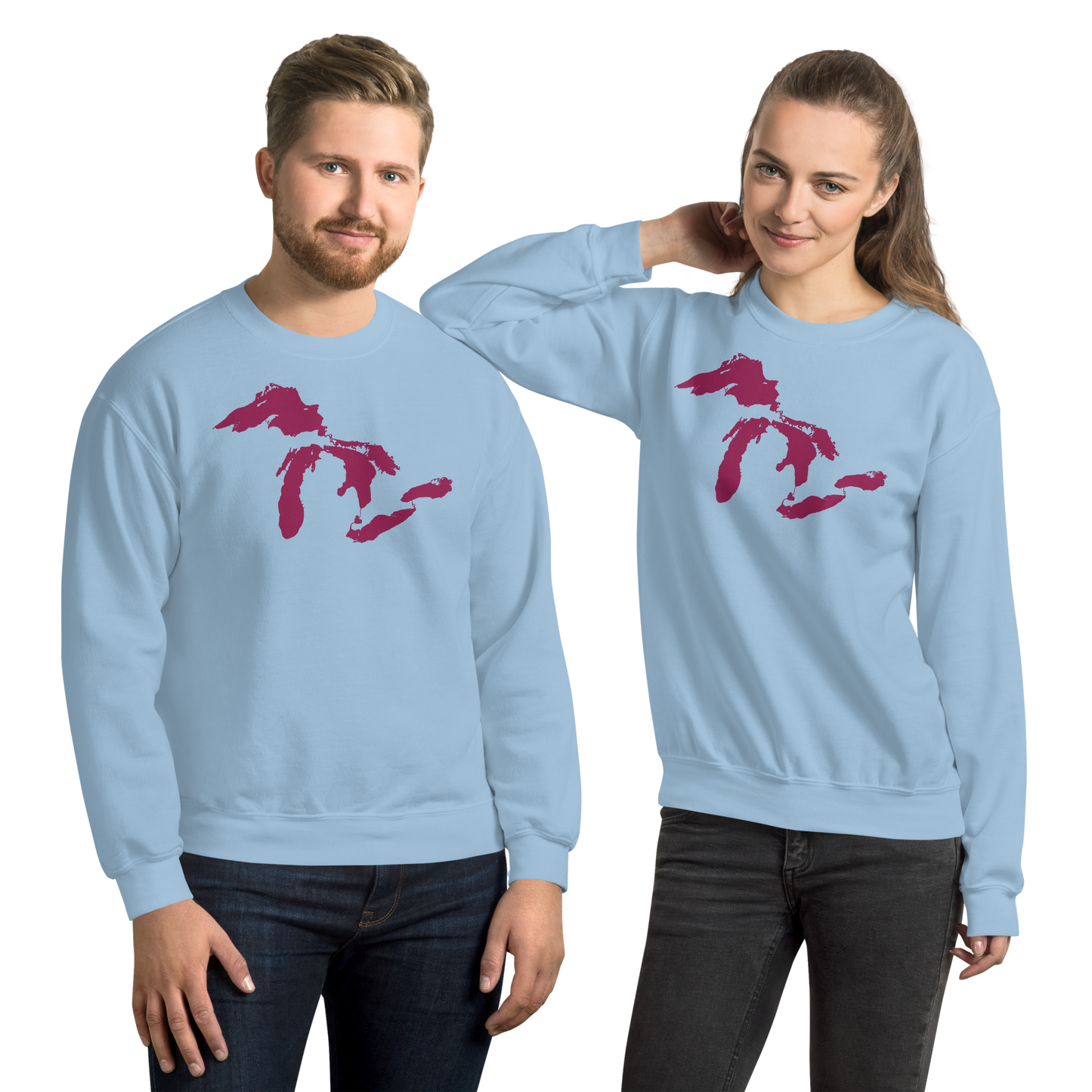 Great Lakes Sweatshirt | Unisex Standard - Ruby Red