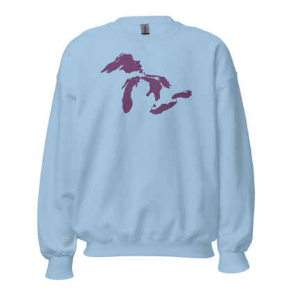 Great Lakes Sweatshirt | Unisex Standard - Plum