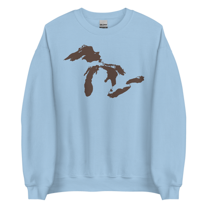 Great Lakes Sweatshirt | Unisex Standard - Hickory Brown