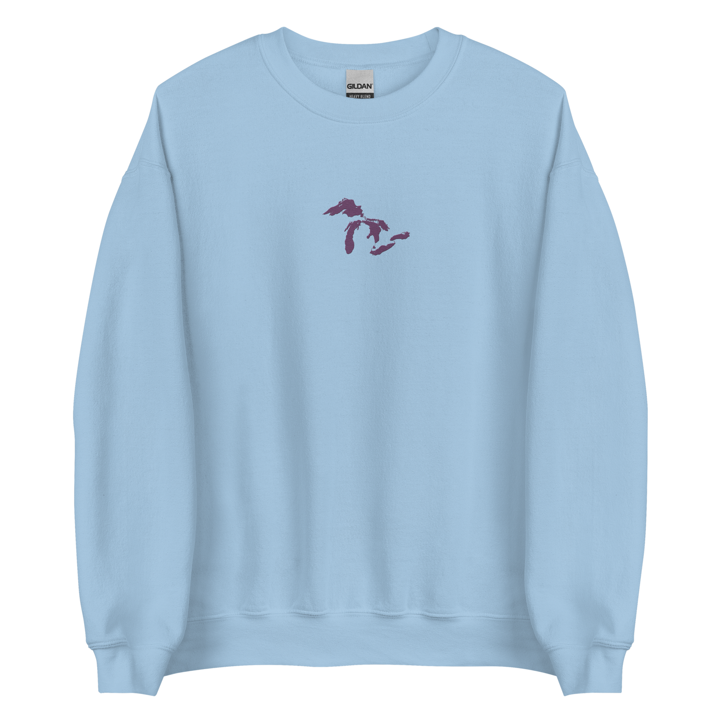 Great Lakes Sweatshirt | Unisex Standard - Plum Emb.