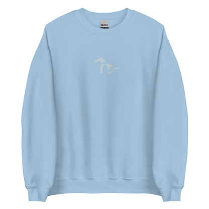 Great Lakes Sweatshirt | Unisex Standard - Ice Blue Emb.