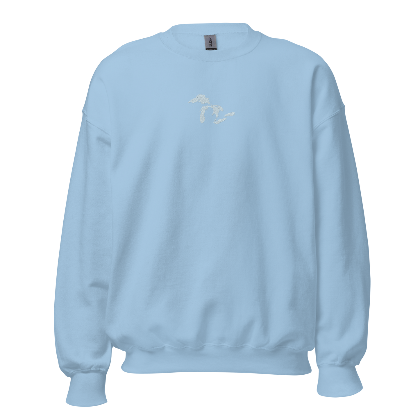 Great Lakes Sweatshirt | Unisex Standard - Ice Blue Emb.