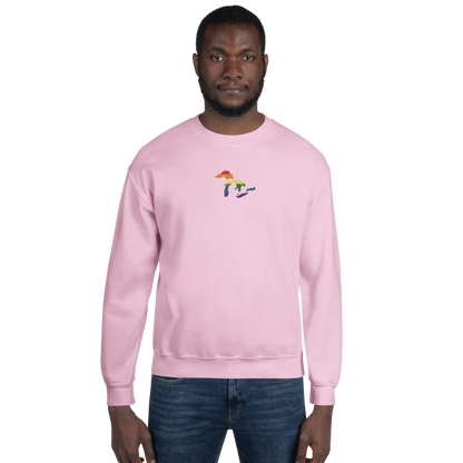 Great Lakes Sweatshirt | Unisex Standard - Rainbow Pride Emb.