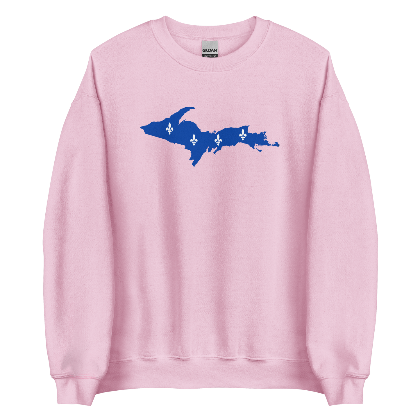 Michigan Upper Peninsula Sweatshirt (w/ UP Quebec Flag Outline) | Unisex Standard