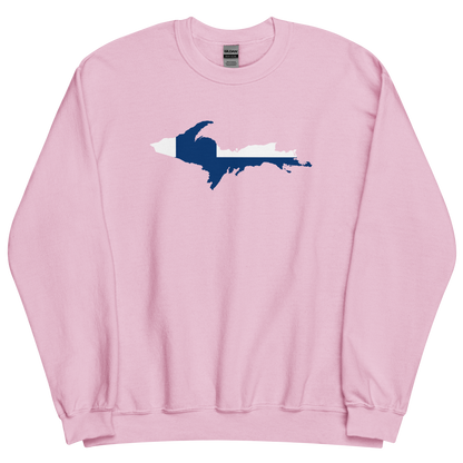 Michigan Upper Peninsula Sweatshirt (w/ UP Finland Outline) | Unisex Standard