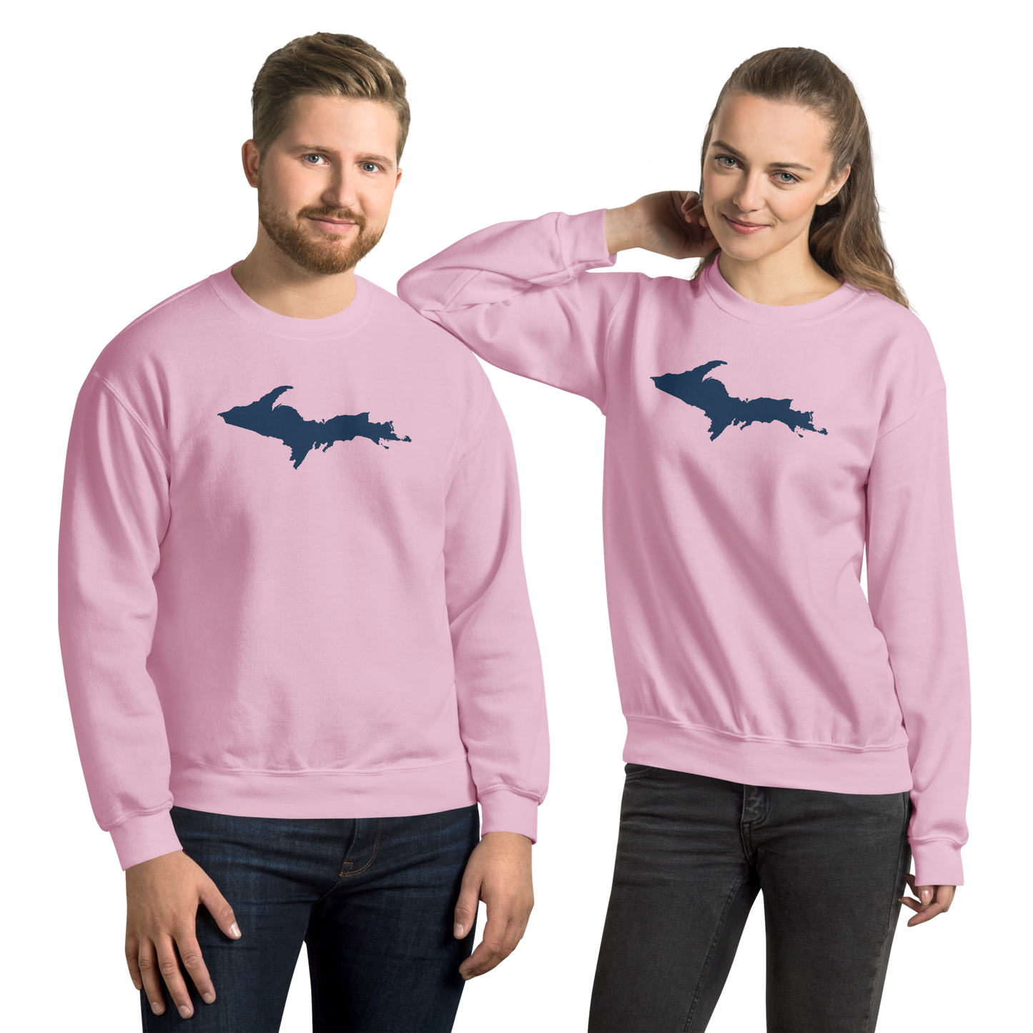 Michigan Upper Peninsula Sweatshirt (w/ UP Outline) | Unisex Standard