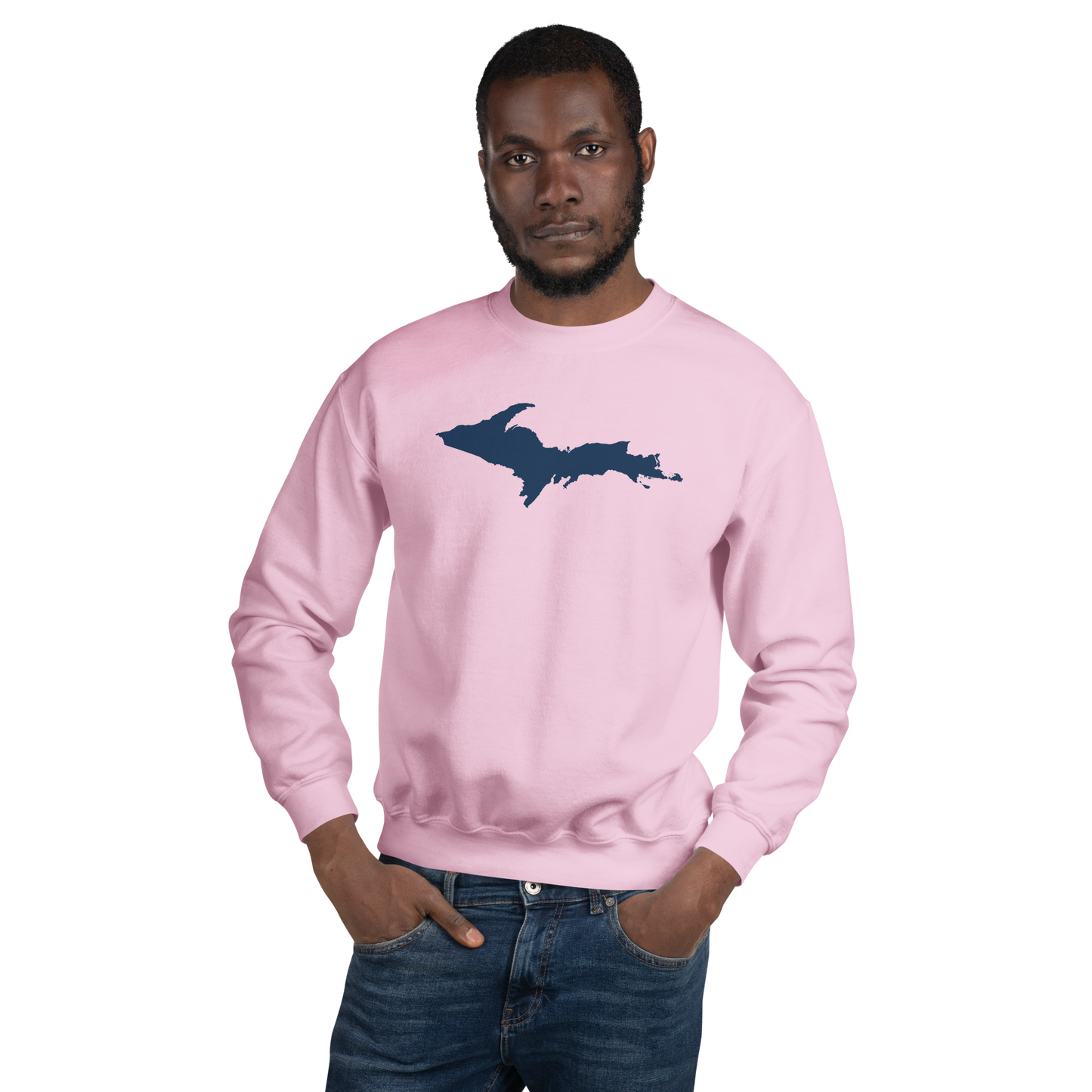 Michigan Upper Peninsula Sweatshirt (w/ UP Outline) | Unisex Standard