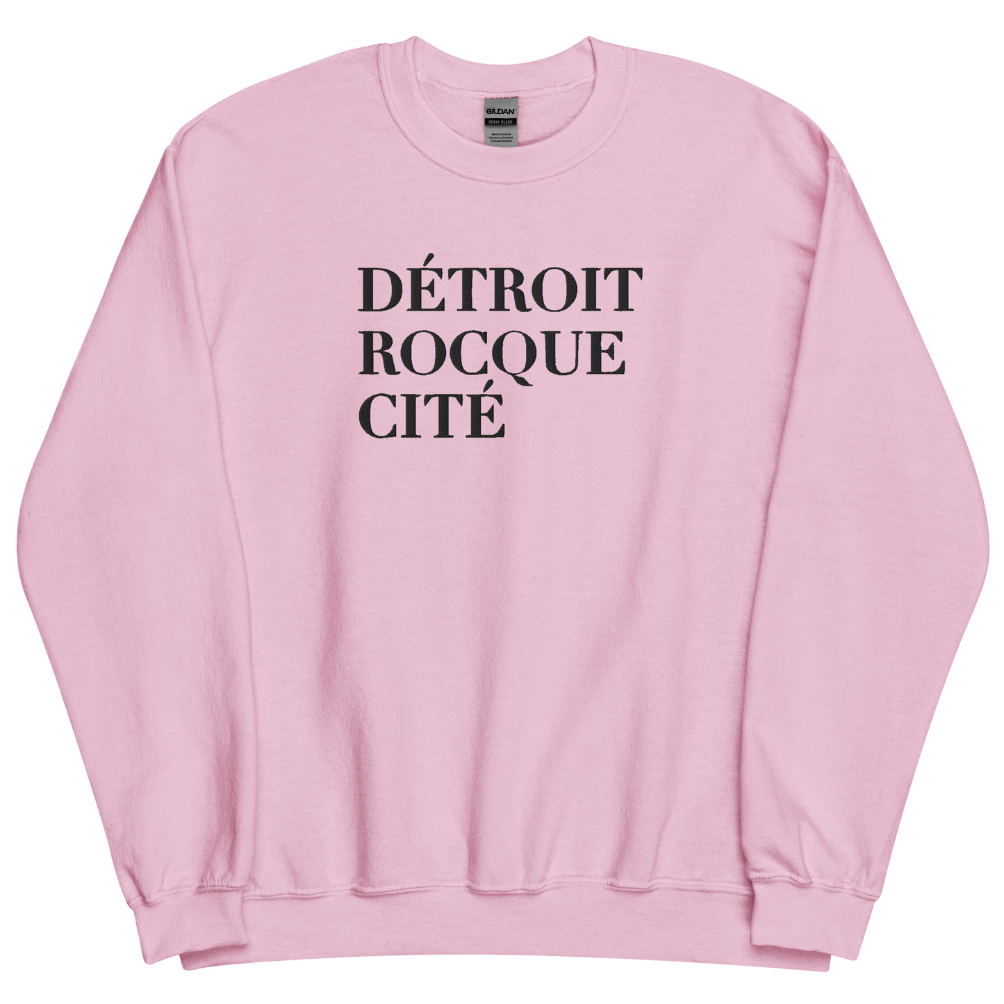 'Détroit Rocque Cité' Sweatshirt | Unisex Standard - Emb.