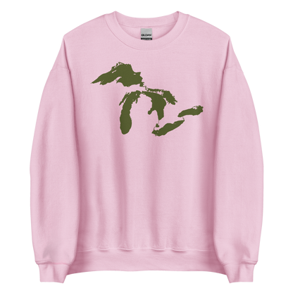 Great Lakes Sweatshirt | Unisex Standard - Army Green