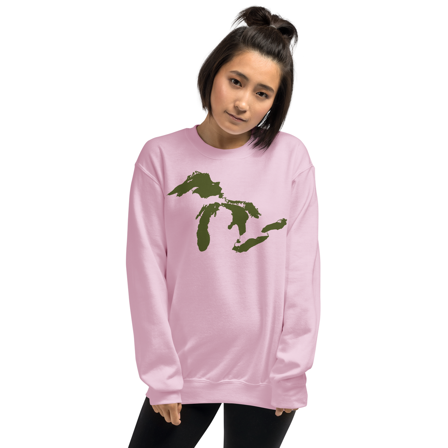 Great Lakes Sweatshirt | Unisex Standard - Army Green