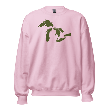 Great Lakes Sweatshirt | Unisex Standard - Army Green