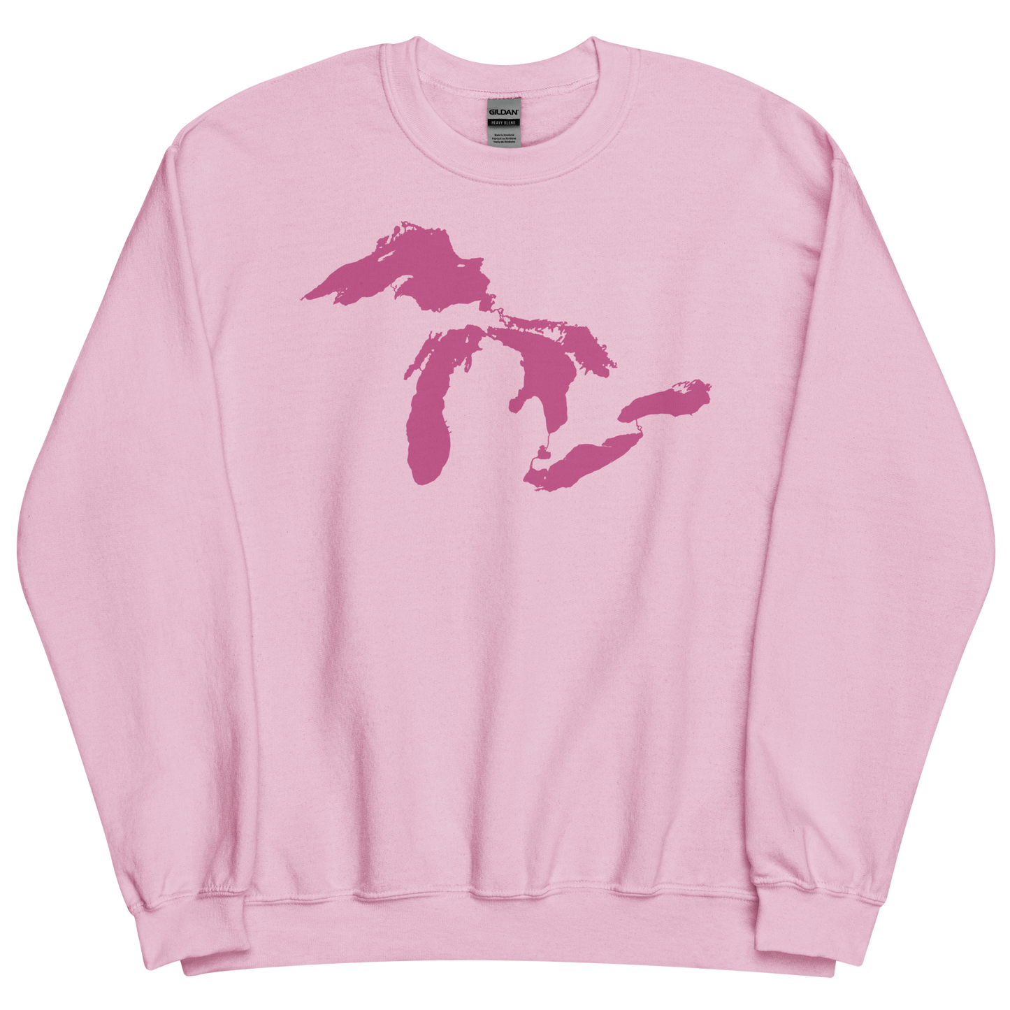 Great Lakes Sweatshirt | Unisex Standard - Apple Blossom Pink