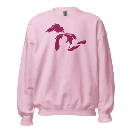 Great Lakes Sweatshirt | Unisex Standard - Ruby Red