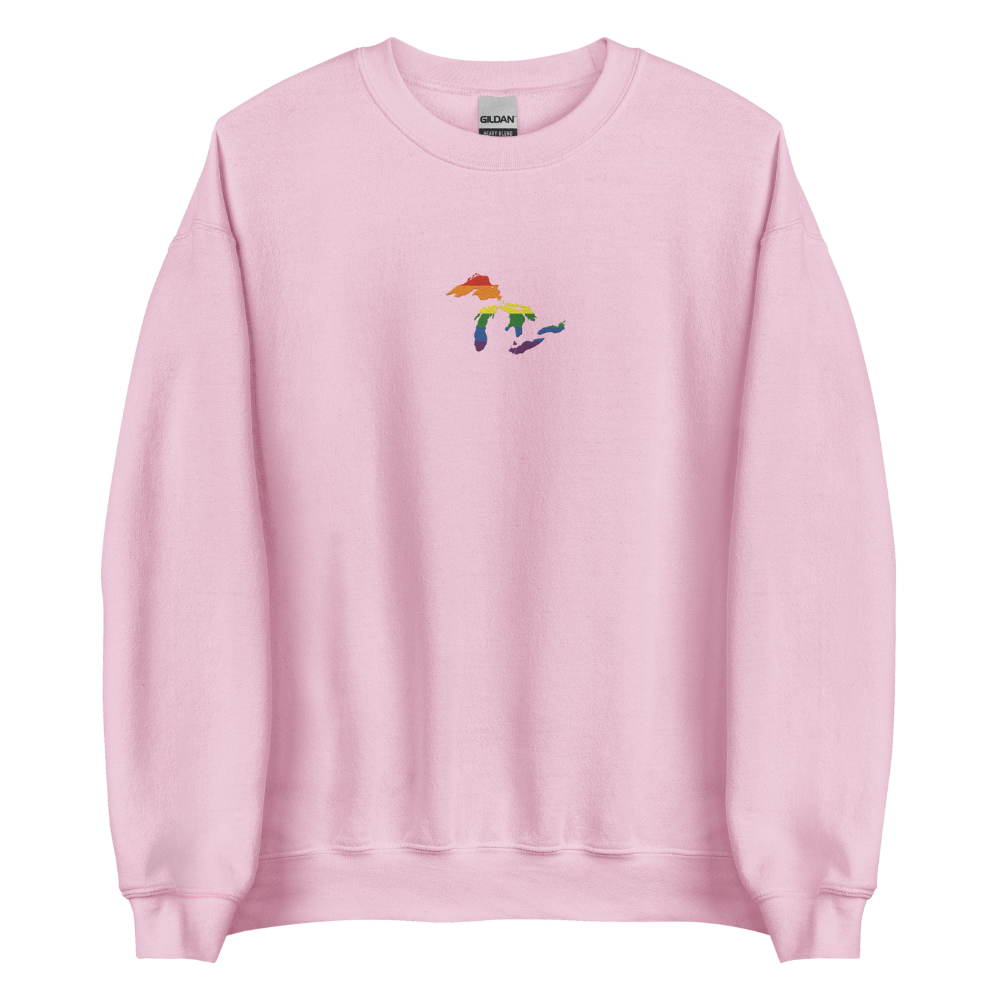 Great Lakes Sweatshirt | Unisex Standard - Rainbow Pride Emb.