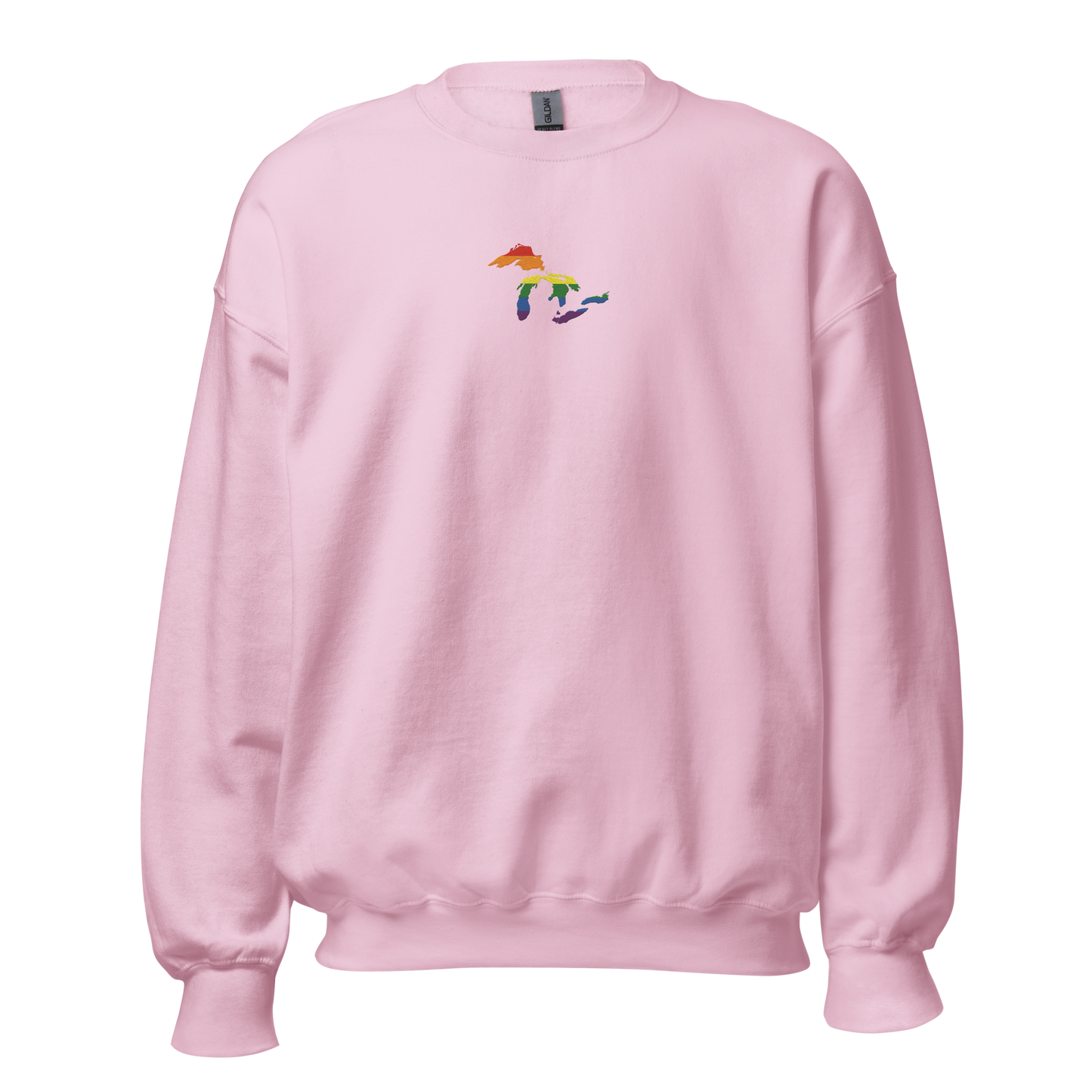 Great Lakes Sweatshirt | Unisex Standard - Rainbow Pride Emb.