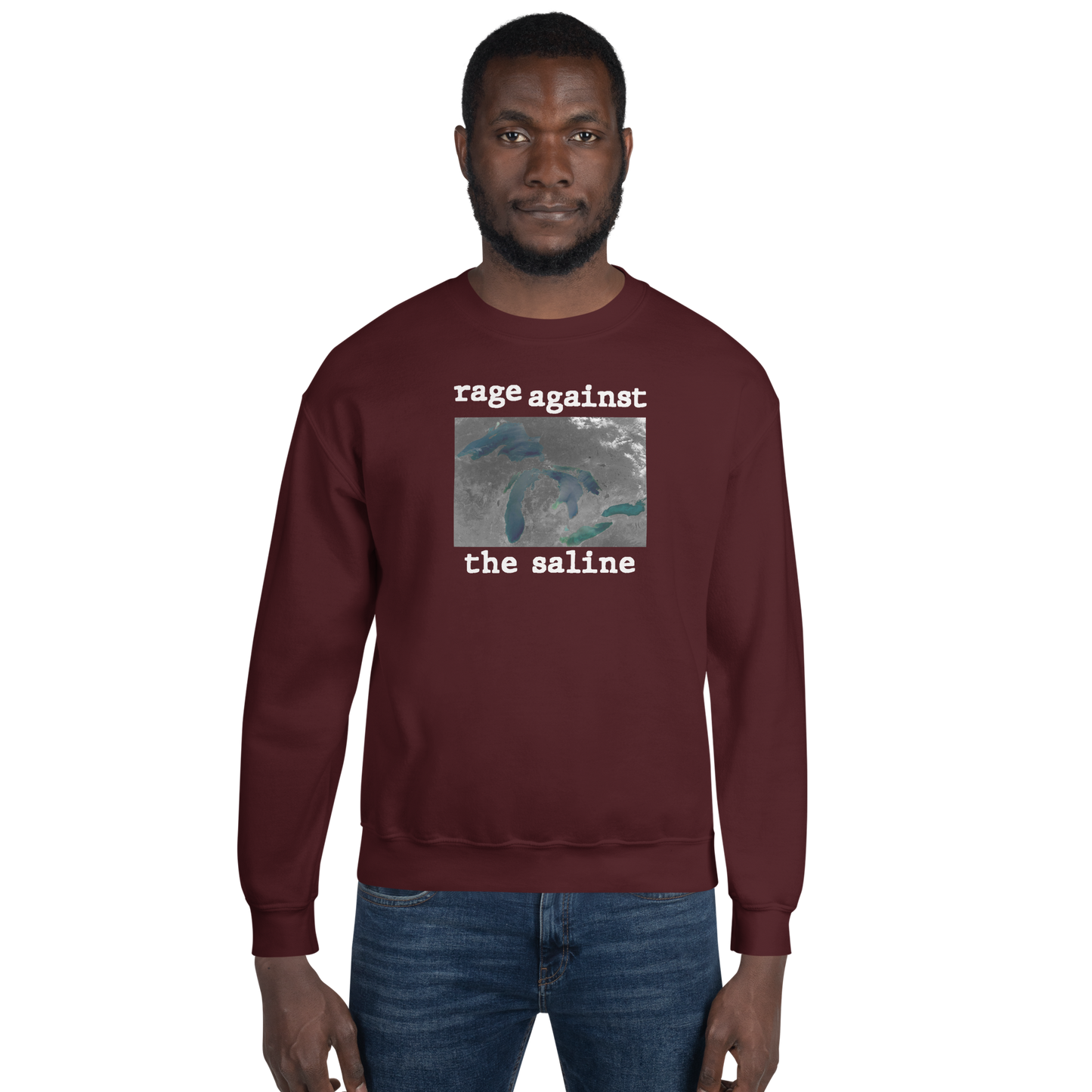 Great Lakes 'Rage Against the Saline' Sweatshirt | Unisex Standard