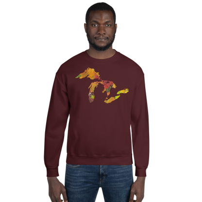 Great Lakes Sweatshirt | Unisex Standard - Fall Leaves Edition