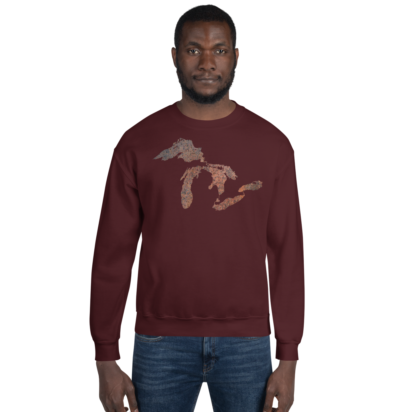 Great Lakes Sweatshirt | Unisex Standard - Rust Edition