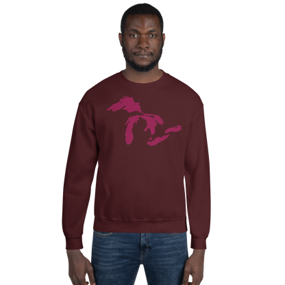 Great Lakes Sweatshirt | Unisex Standard - Ruby Red