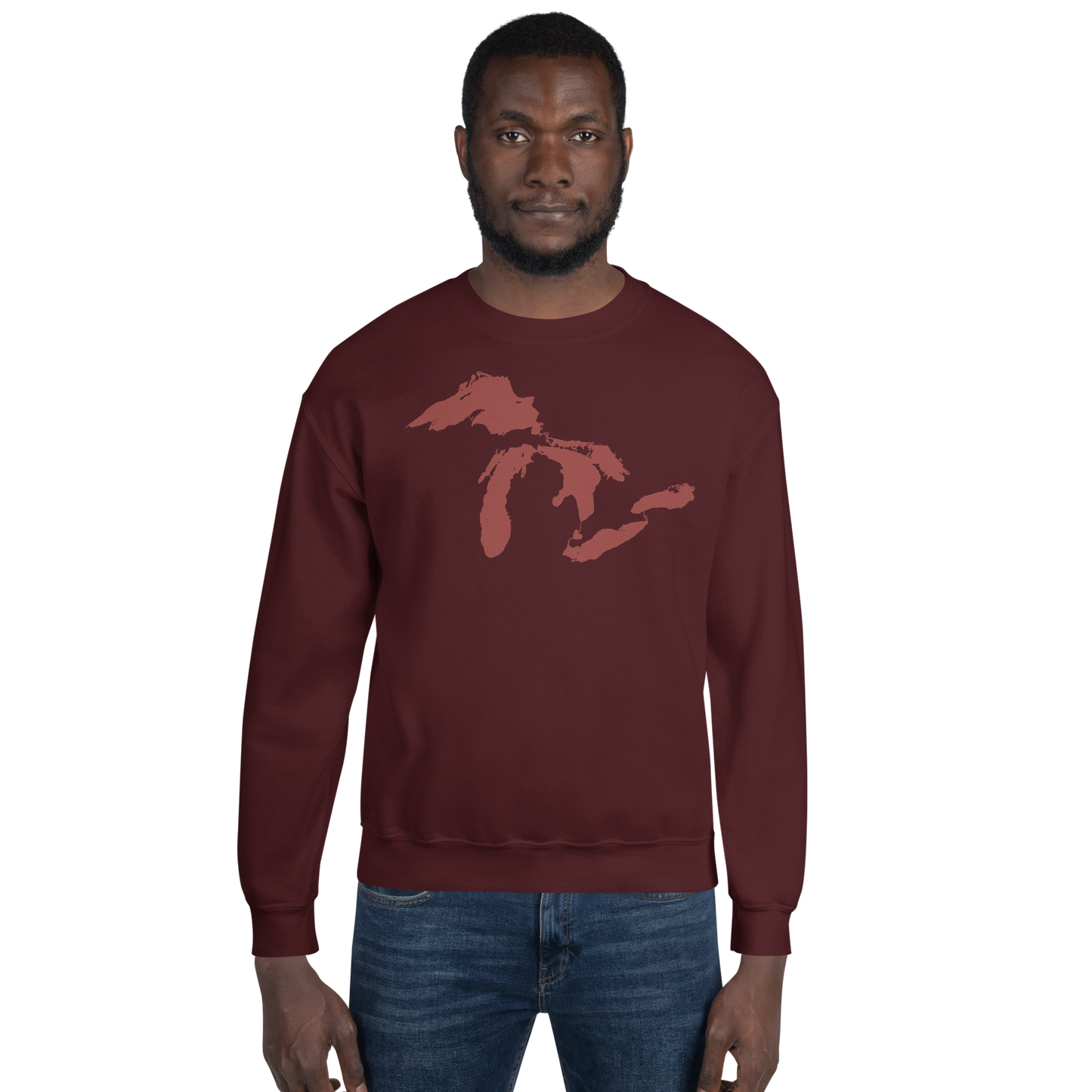 Great Lakes Sweatshirt | Unisex Standard - Ore Dock Red