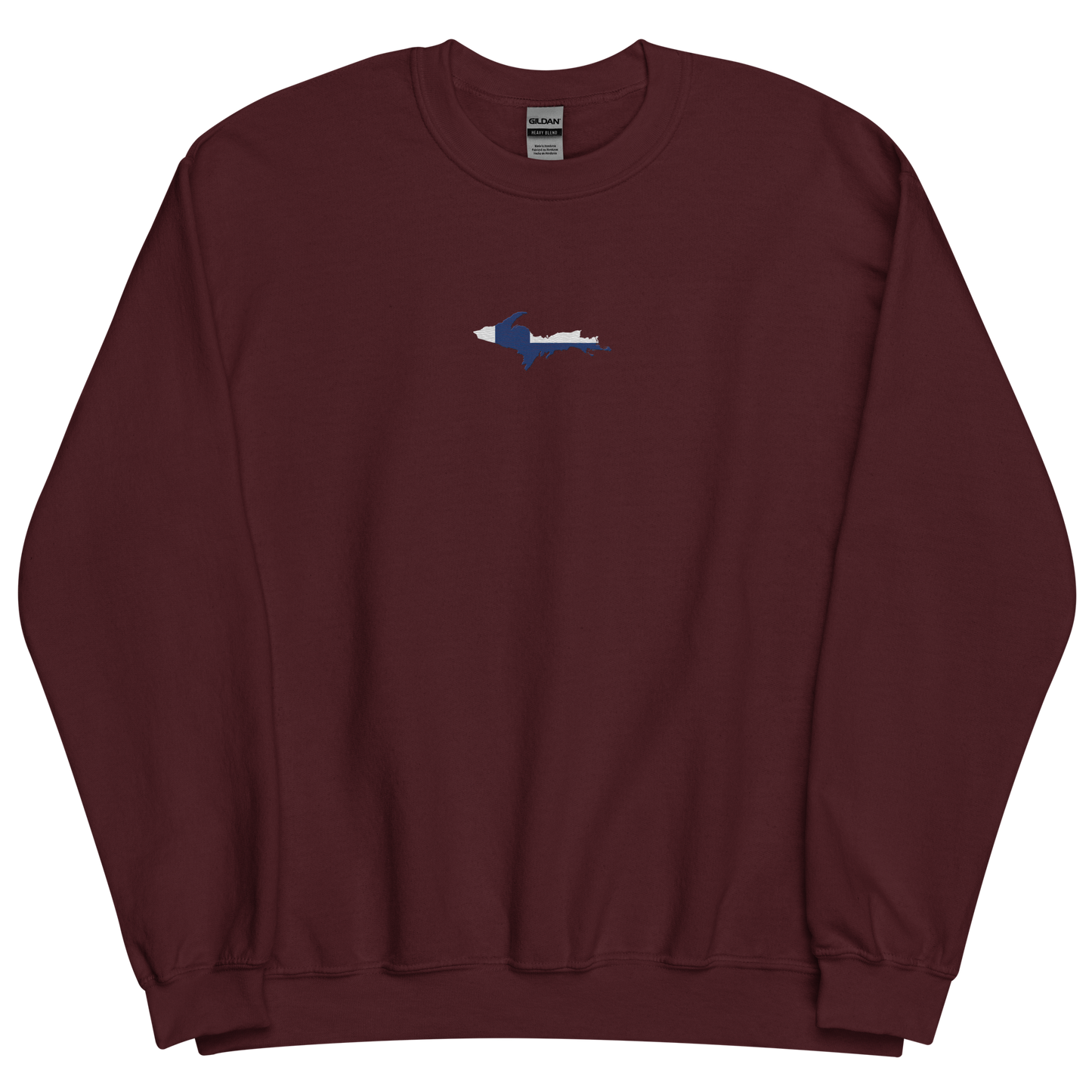 Michigan Upper Peninsula Sweatshirt (w/ Embroidered UP Finland Outline) | Unisex Standard