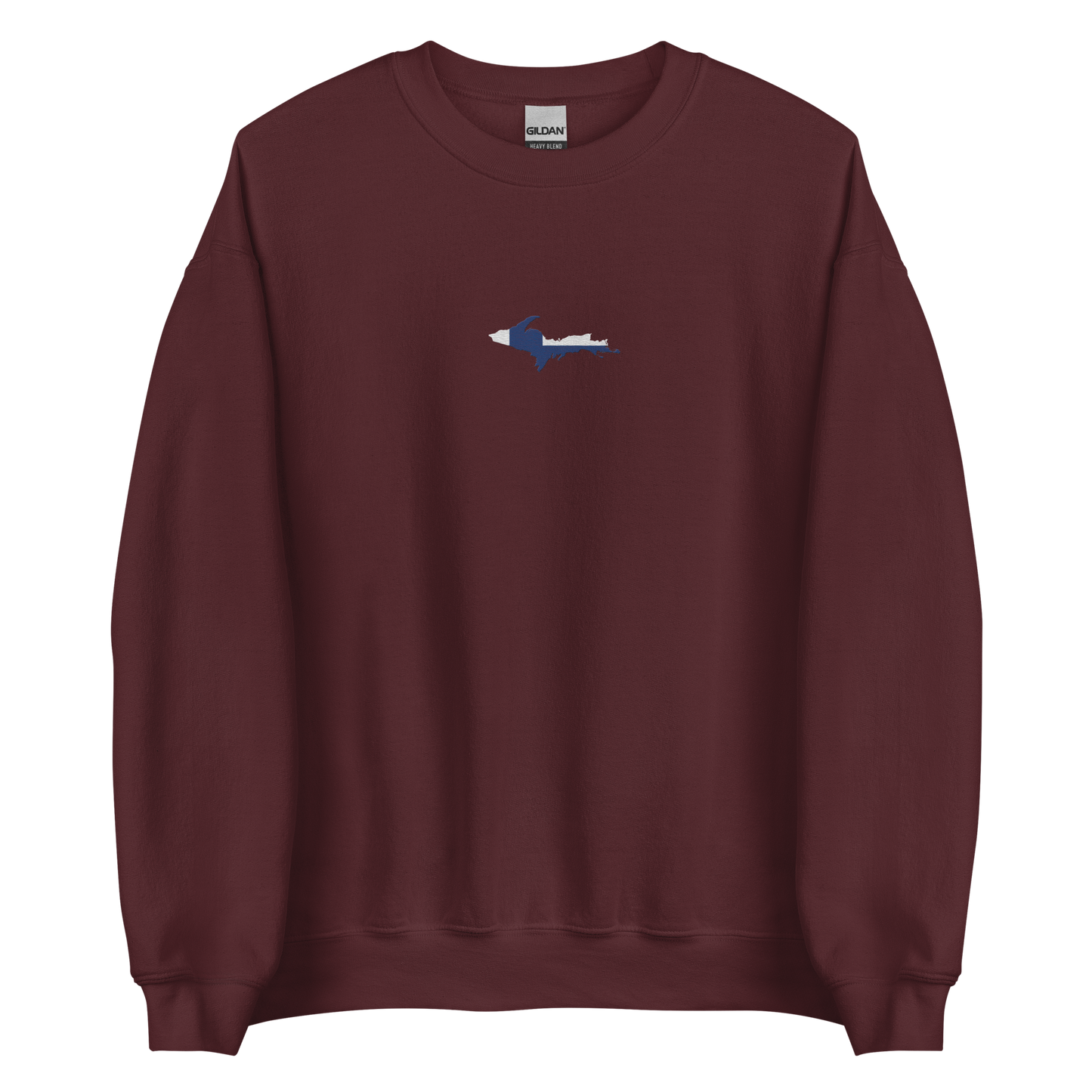 Michigan Upper Peninsula Sweatshirt (w/ Embroidered UP Finland Outline) | Unisex Standard