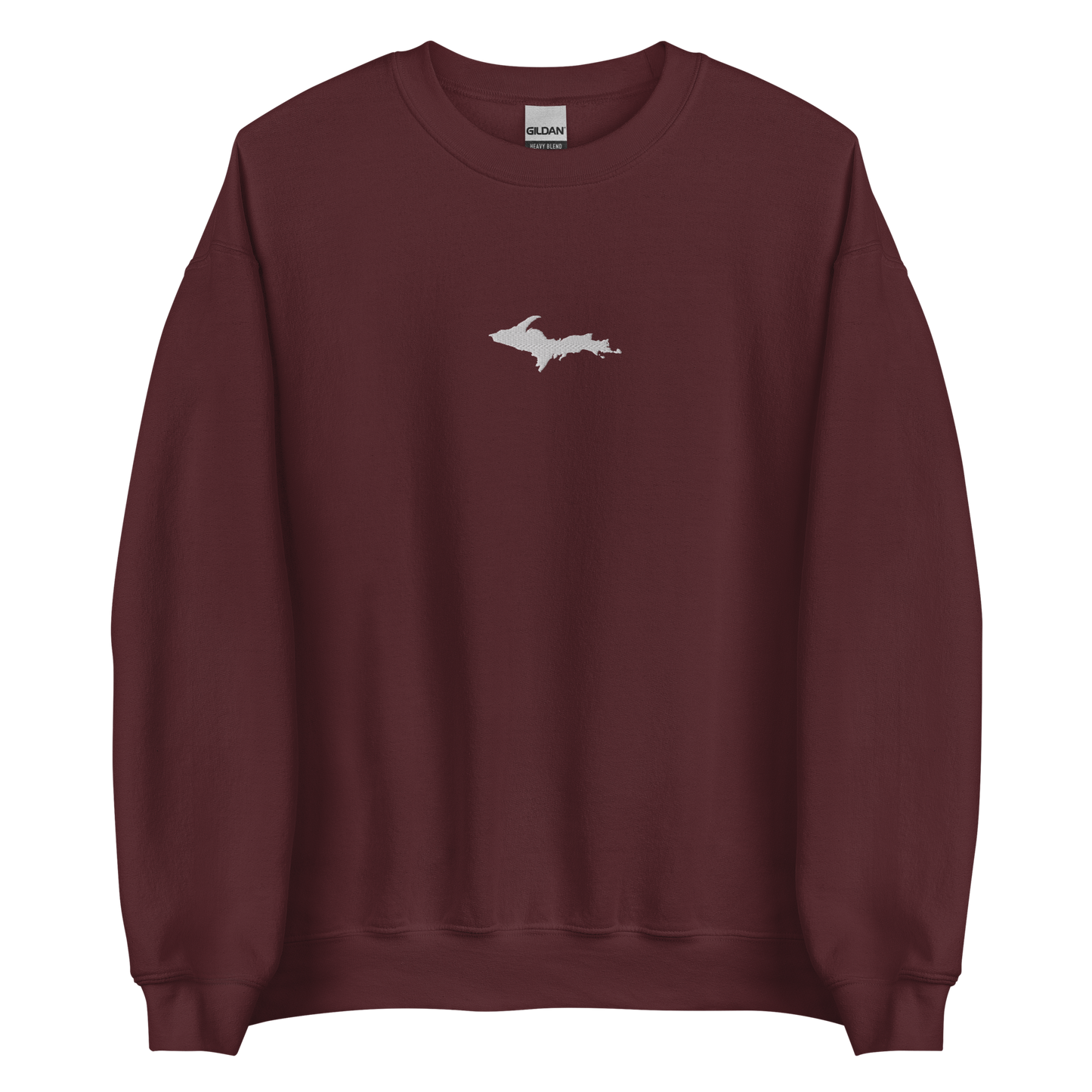 Michigan Upper Peninsula Sweatshirt (w/ Embroidered UP Outline) | Unisex Standard