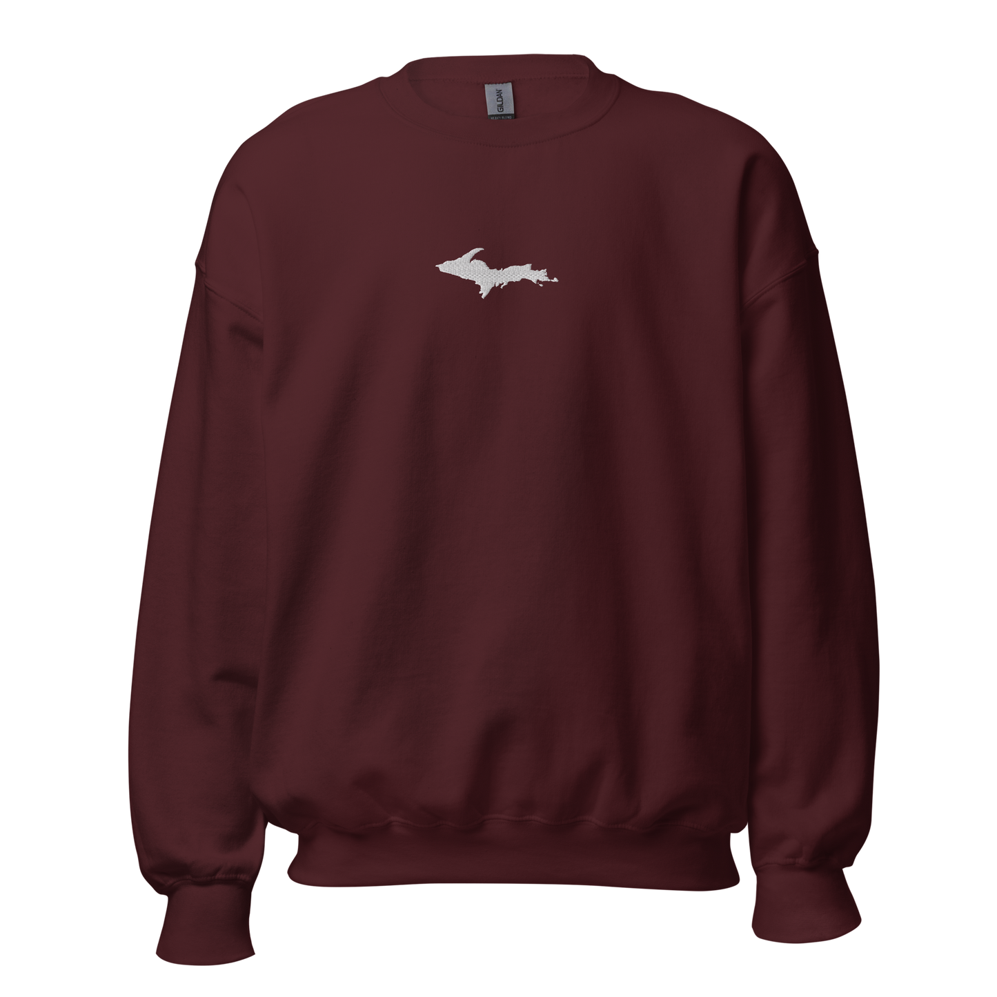 Michigan Upper Peninsula Sweatshirt (w/ Embroidered UP Outline) | Unisex Standard