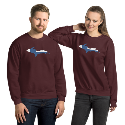 Michigan Upper Peninsula Sweatshirt (w/ UP Finland Outline) | Unisex Standard