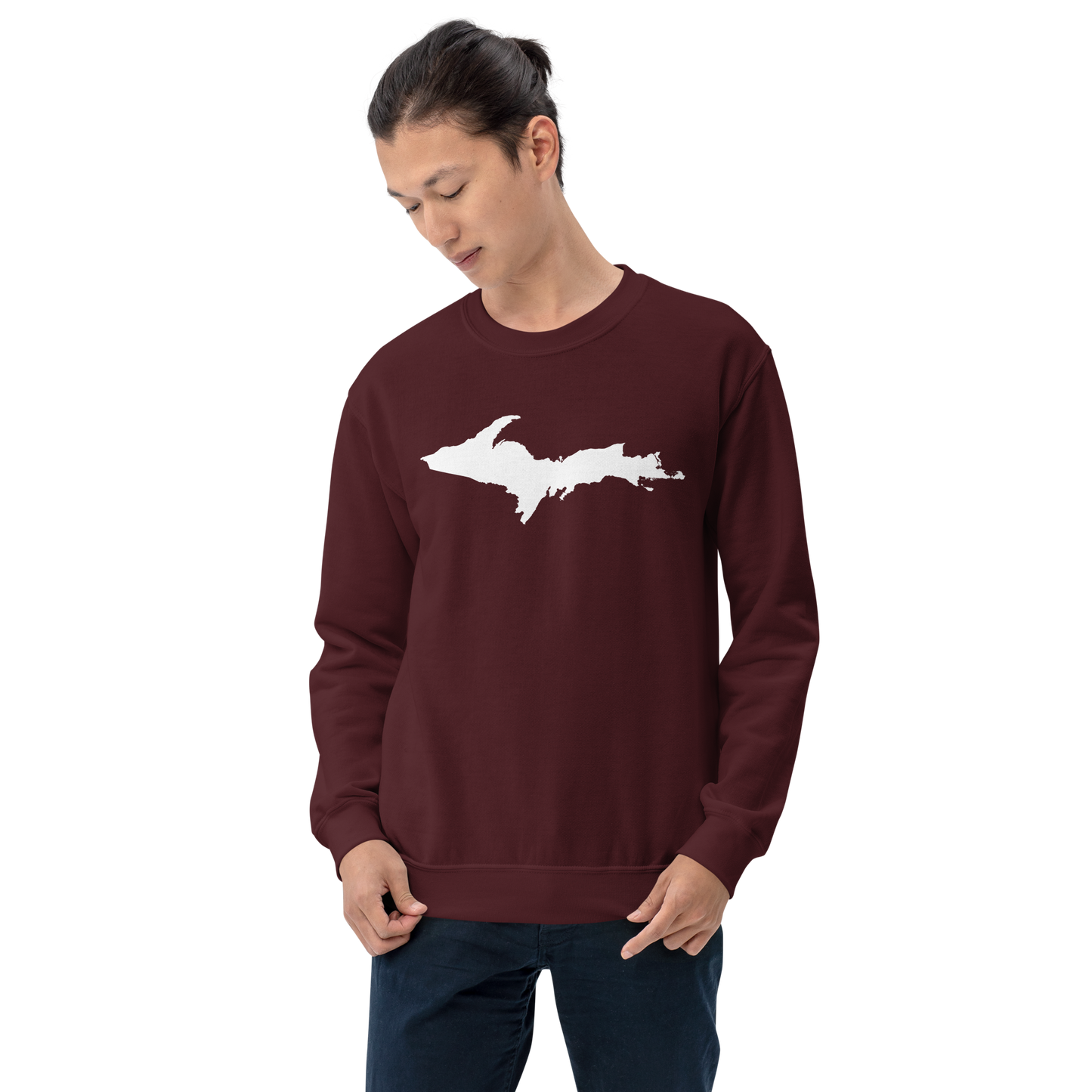 Michigan Upper Peninsula Sweatshirt (w/ UP Outline) | Unisex Standard