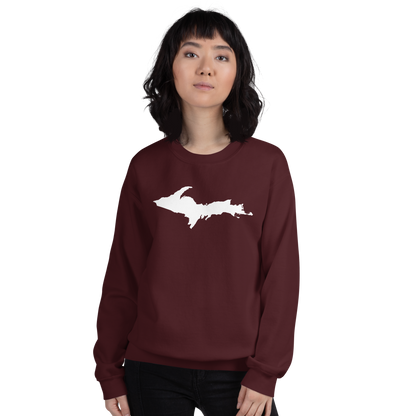 Michigan Upper Peninsula Sweatshirt (w/ UP Outline) | Unisex Standard