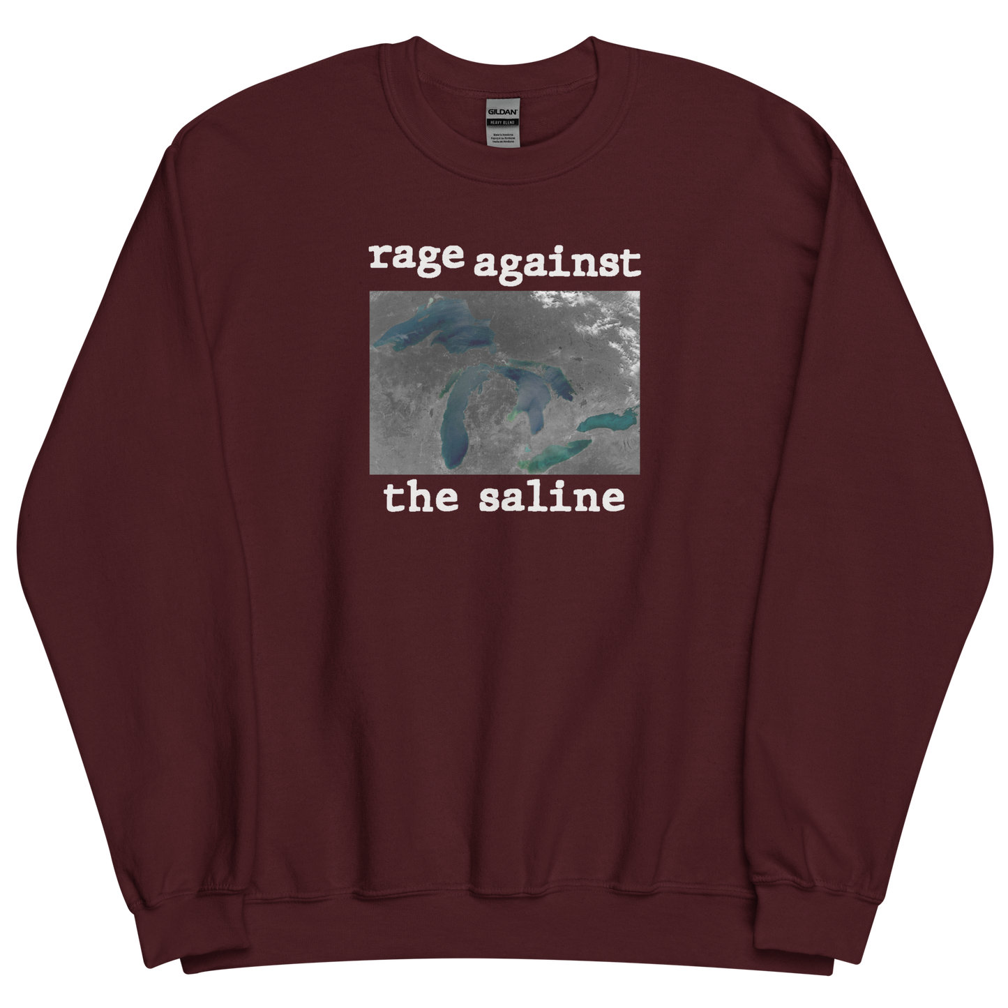 Great Lakes 'Rage Against the Saline' Sweatshirt | Unisex Standard