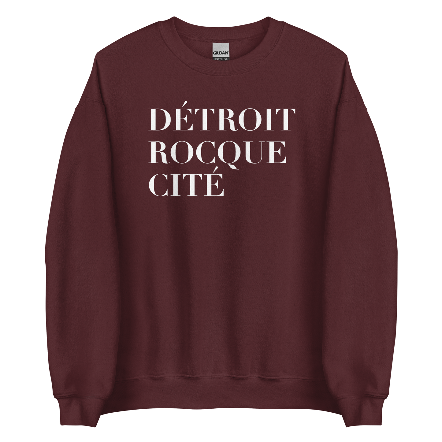 'Détroit Rocque Cité' Sweatshirt | Unisex Standard