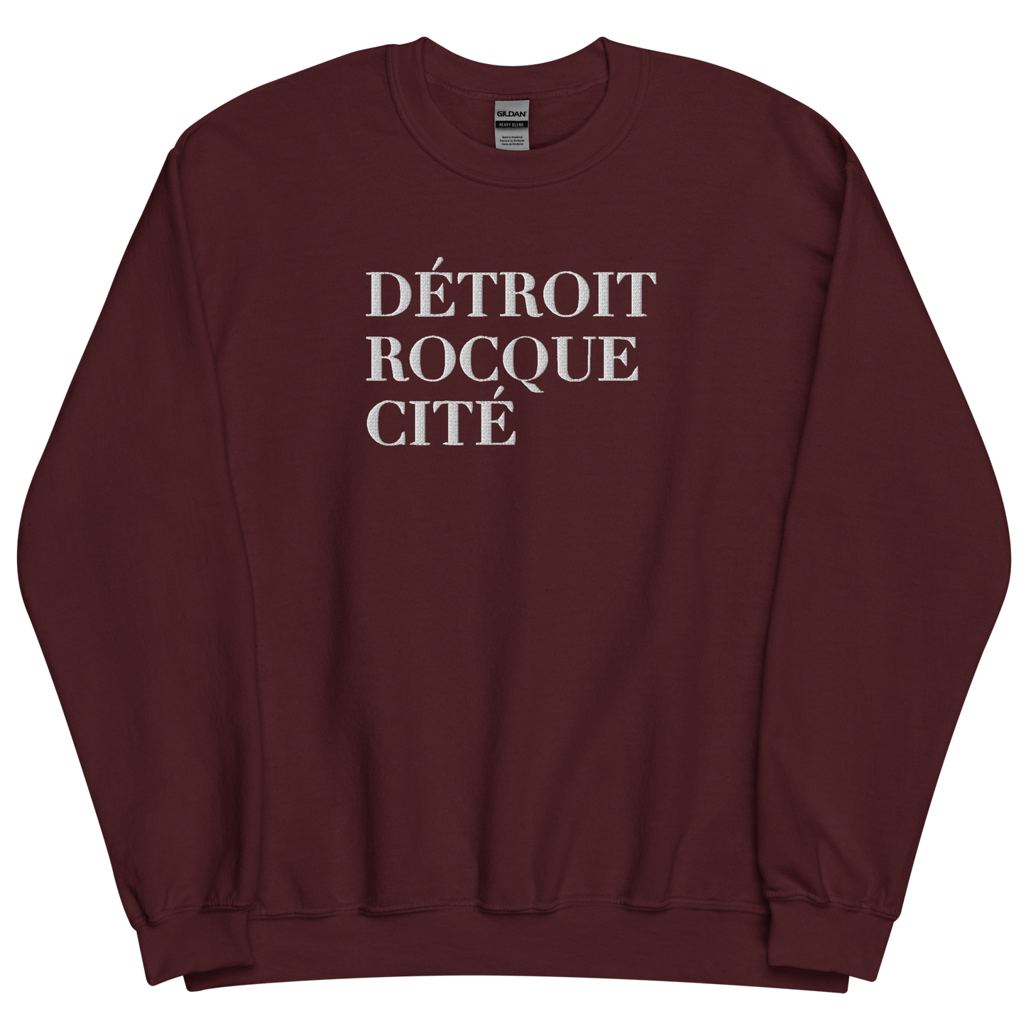 'Détroit Rocque Cité' Sweatshirt | Unisex Standard - Emb.