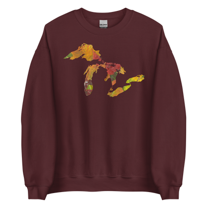 Great Lakes Sweatshirt | Unisex Standard - Fall Leaves Edition