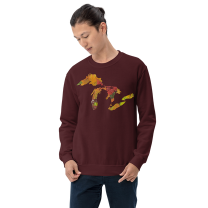 Great Lakes Sweatshirt | Unisex Standard - Fall Leaves Edition