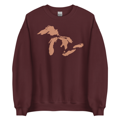 Great Lakes Sweatshirt | Unisex Standard - Copper