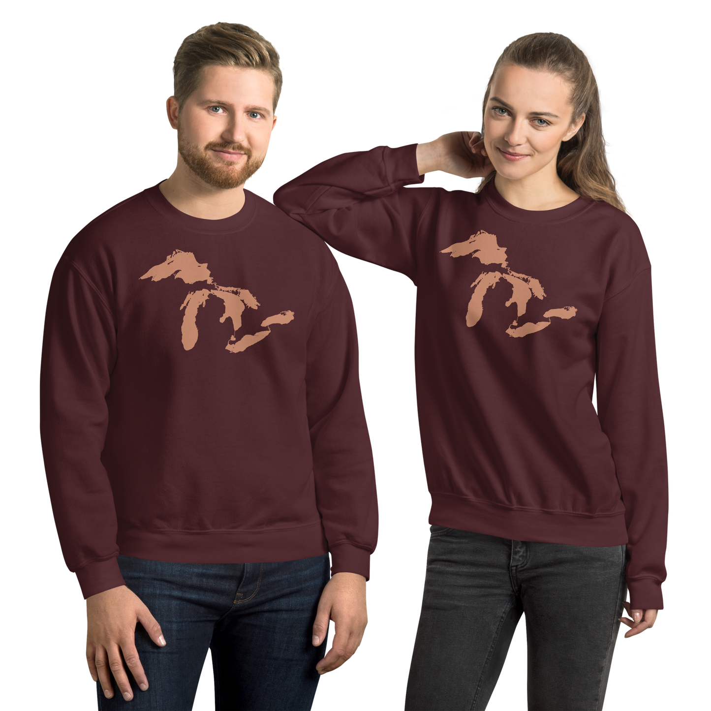 Great Lakes Sweatshirt | Unisex Standard - Copper