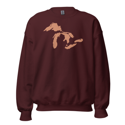 Great Lakes Sweatshirt | Unisex Standard - Copper