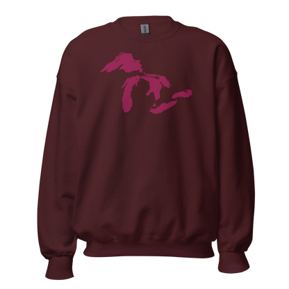 Great Lakes Sweatshirt | Unisex Standard - Ruby Red