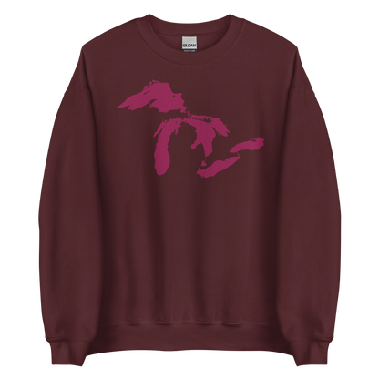 Great Lakes Sweatshirt | Unisex Standard - Ruby Red