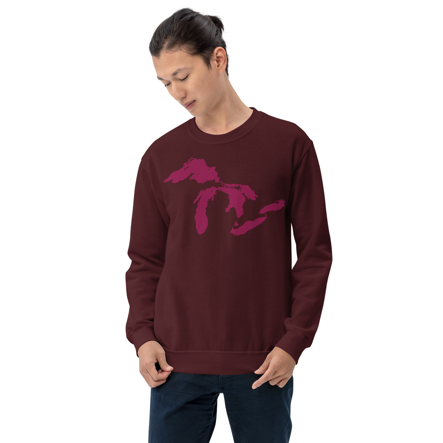 Great Lakes Sweatshirt | Unisex Standard - Ruby Red