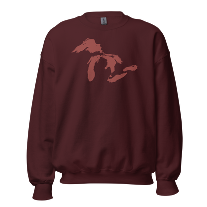 Great Lakes Sweatshirt | Unisex Standard - Ore Dock Red