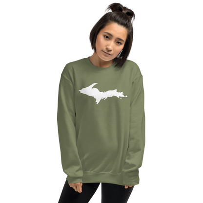 Michigan Upper Peninsula Sweatshirt (w/ UP Outline) | Unisex Standard