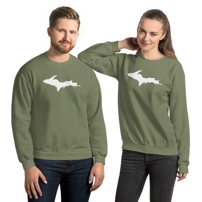 Michigan Upper Peninsula Sweatshirt (w/ UP Outline) | Unisex Standard