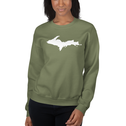 Michigan Upper Peninsula Sweatshirt (w/ UP Outline) | Unisex Standard