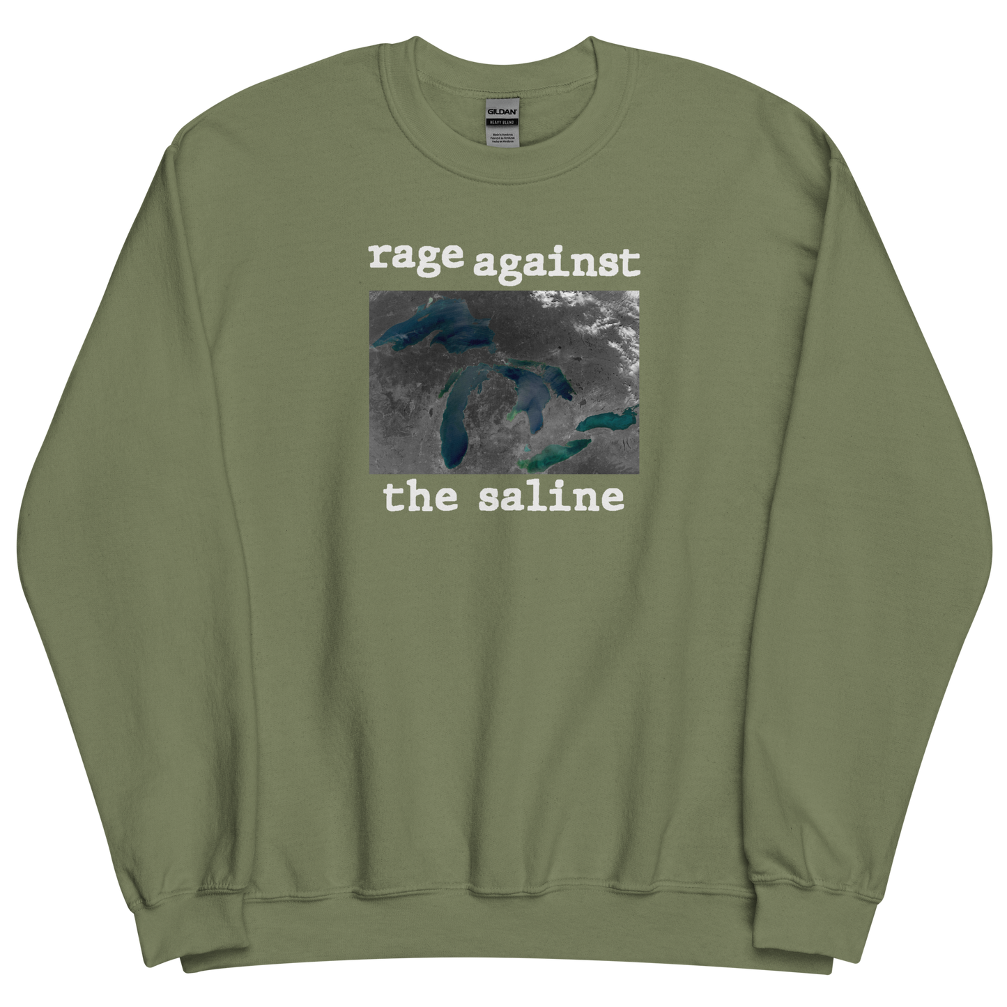 Great Lakes 'Rage Against the Saline' Sweatshirt | Unisex Standard