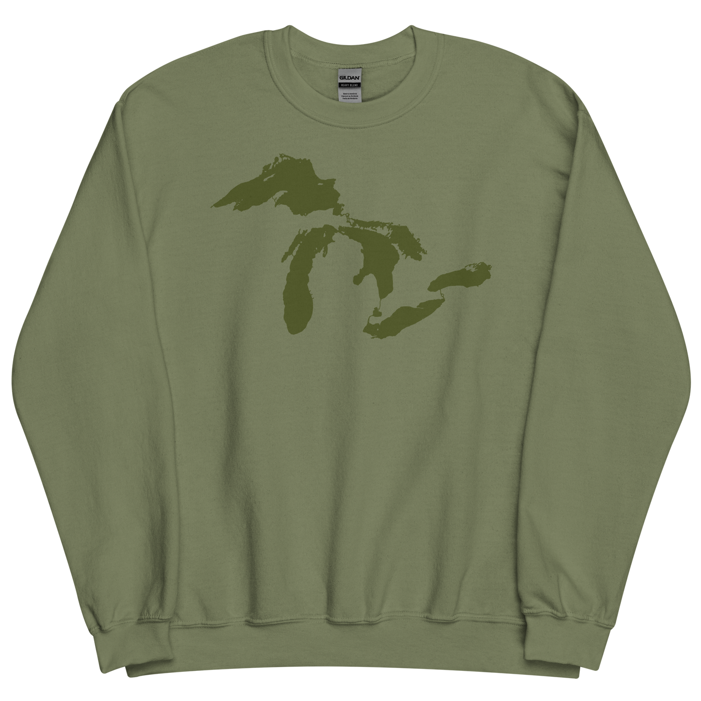 Great Lakes Sweatshirt | Unisex Standard - Army Green