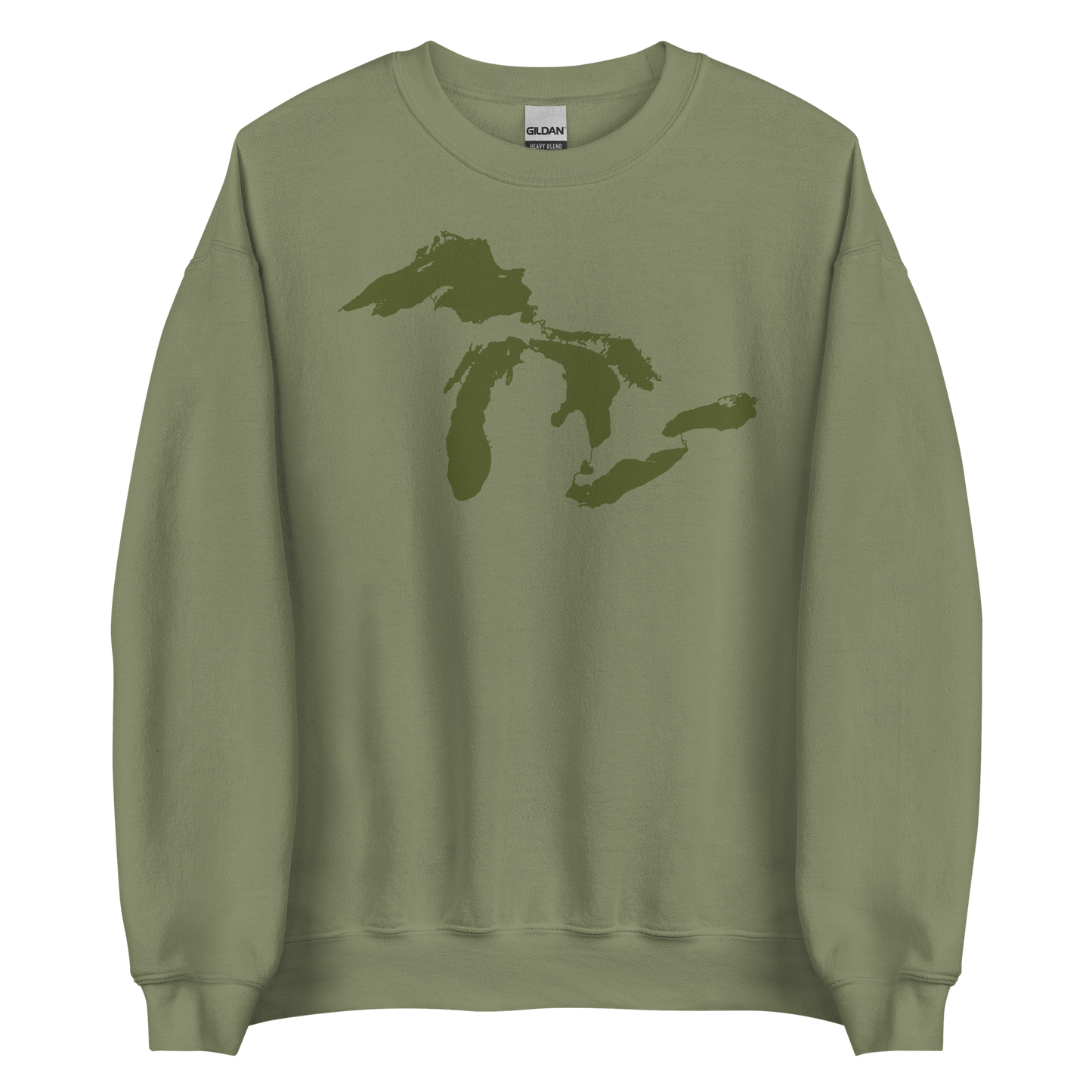 Great Lakes Sweatshirt | Unisex Standard - Army Green