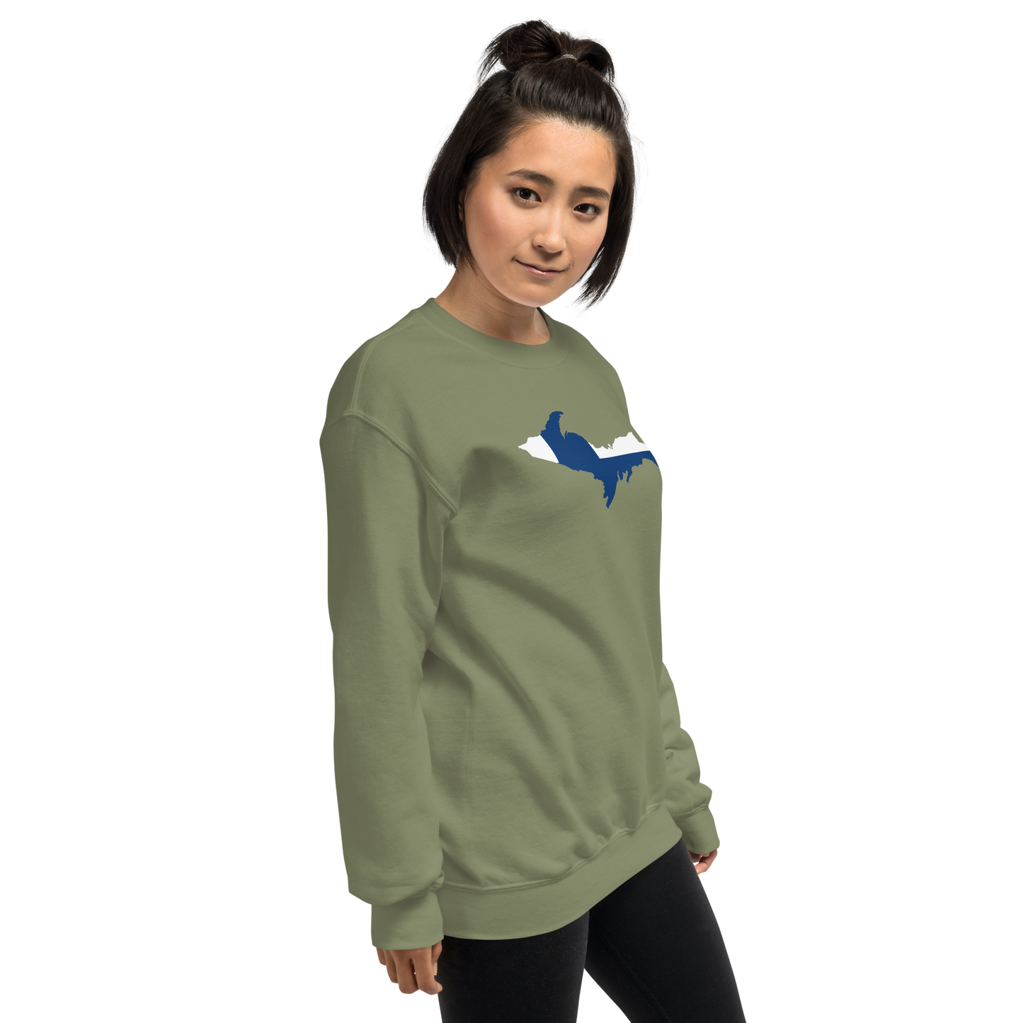 Michigan Upper Peninsula Sweatshirt (w/ UP Finland Outline) | Unisex Standard